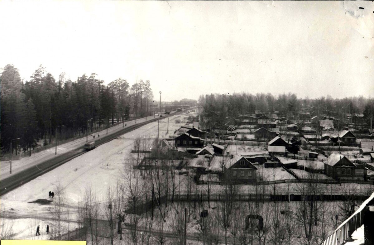 Дикий поселок в районе улицы Зернова до начала реализации нового генплана