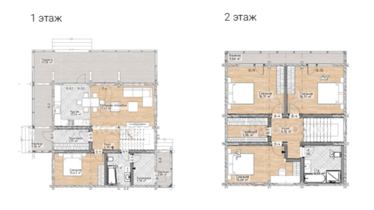 Так выглядит проект этого дома — можно взять в исходном виде или переделать под себя