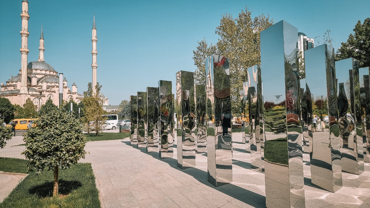 Мечеть "Сердце Чечни" в Грозном