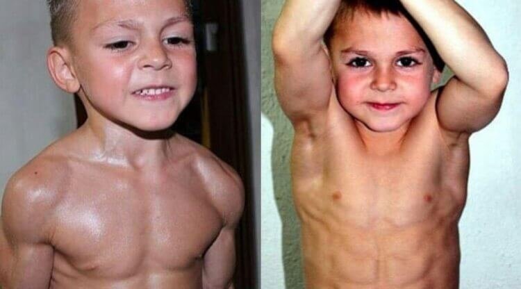 Джулиано Строе — один из самых сильных детей в мире