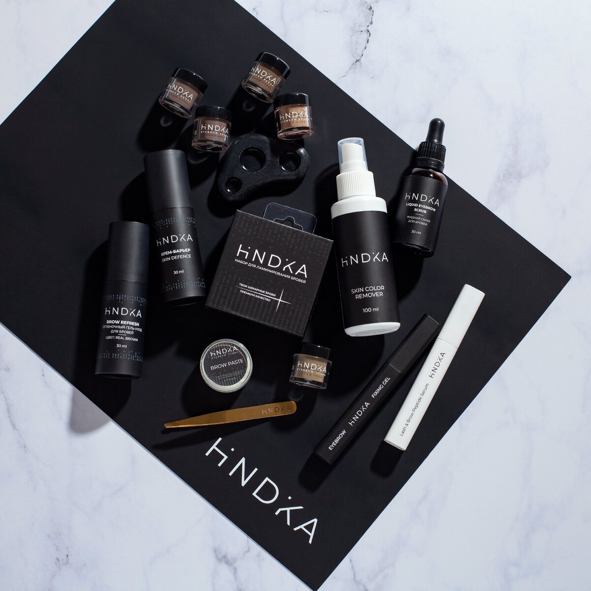 Материалы для оформления бровей Hindika