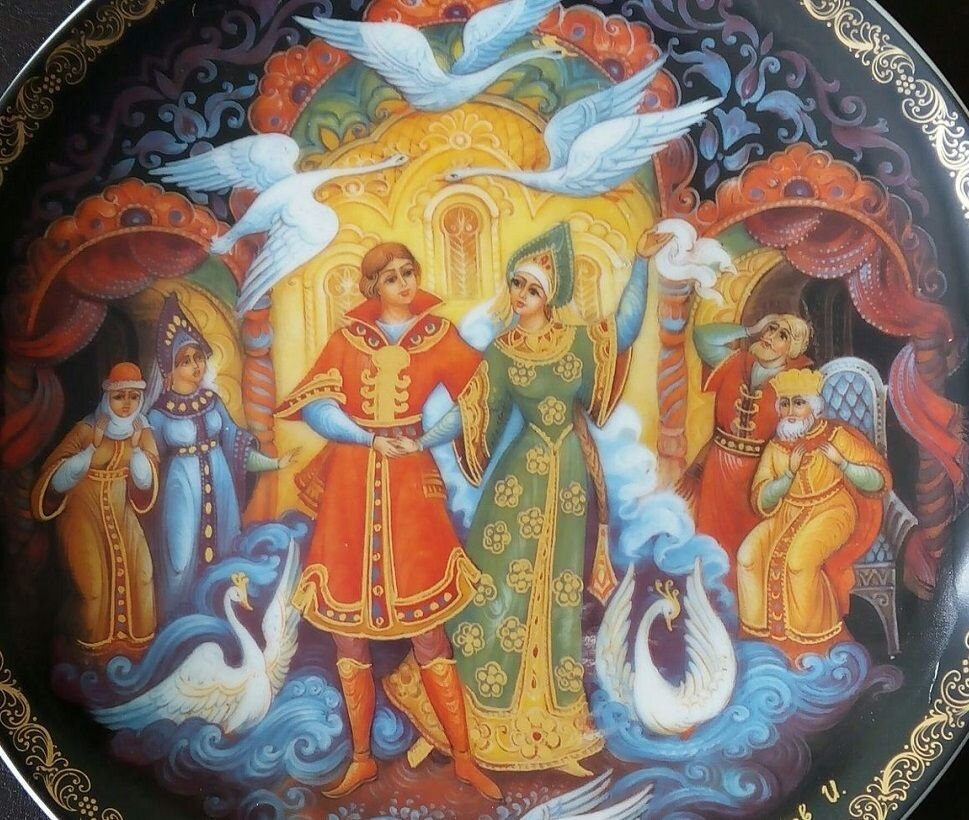 Иллюстрация к сказке "Царевна-лягушка". Источник Яндекс.Картинки