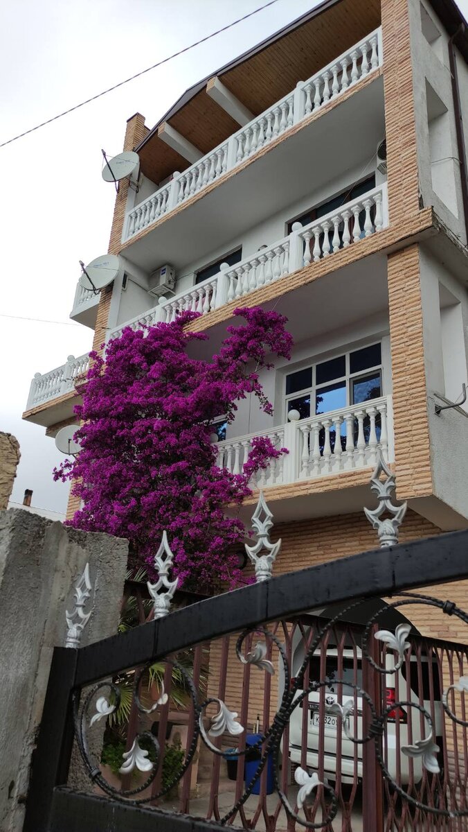 Столовая "Мама Мия" находится рядом с этим домом