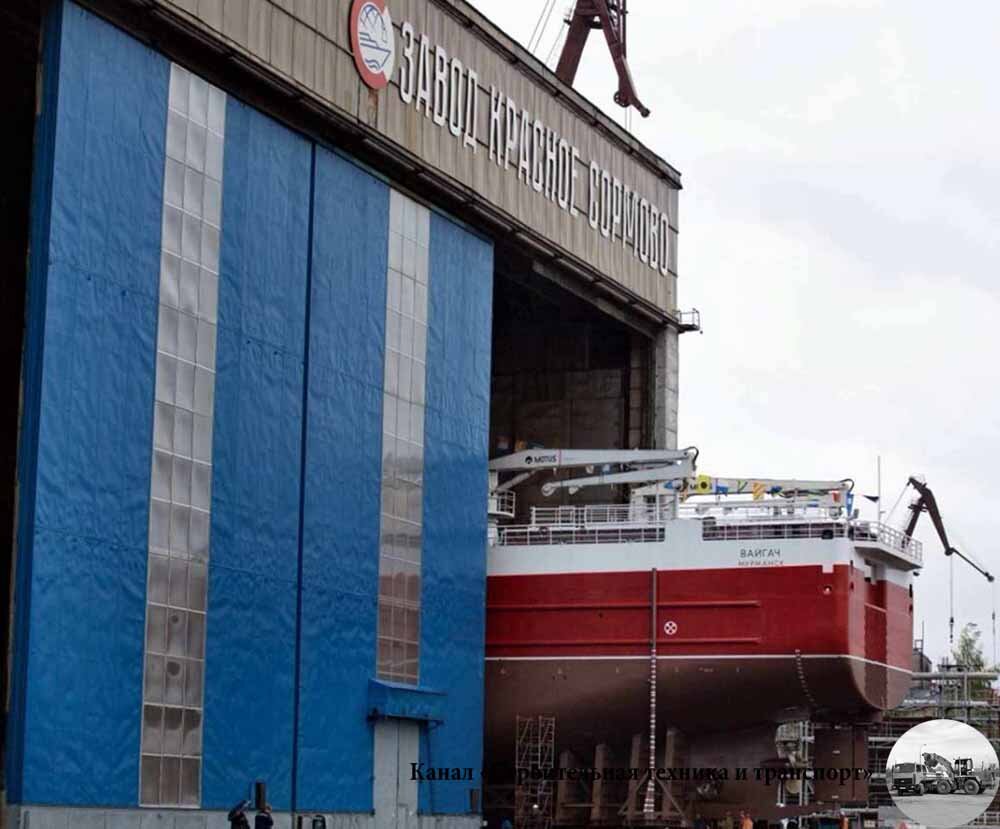 В Нижнем Новгороде спущен на воду первый в России краболов-процессор.  Подробности с завода | Строительная техника и транспорт | Дзен