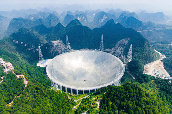 Радиотелескоп Sky Eye. Обложка © 1informer.com