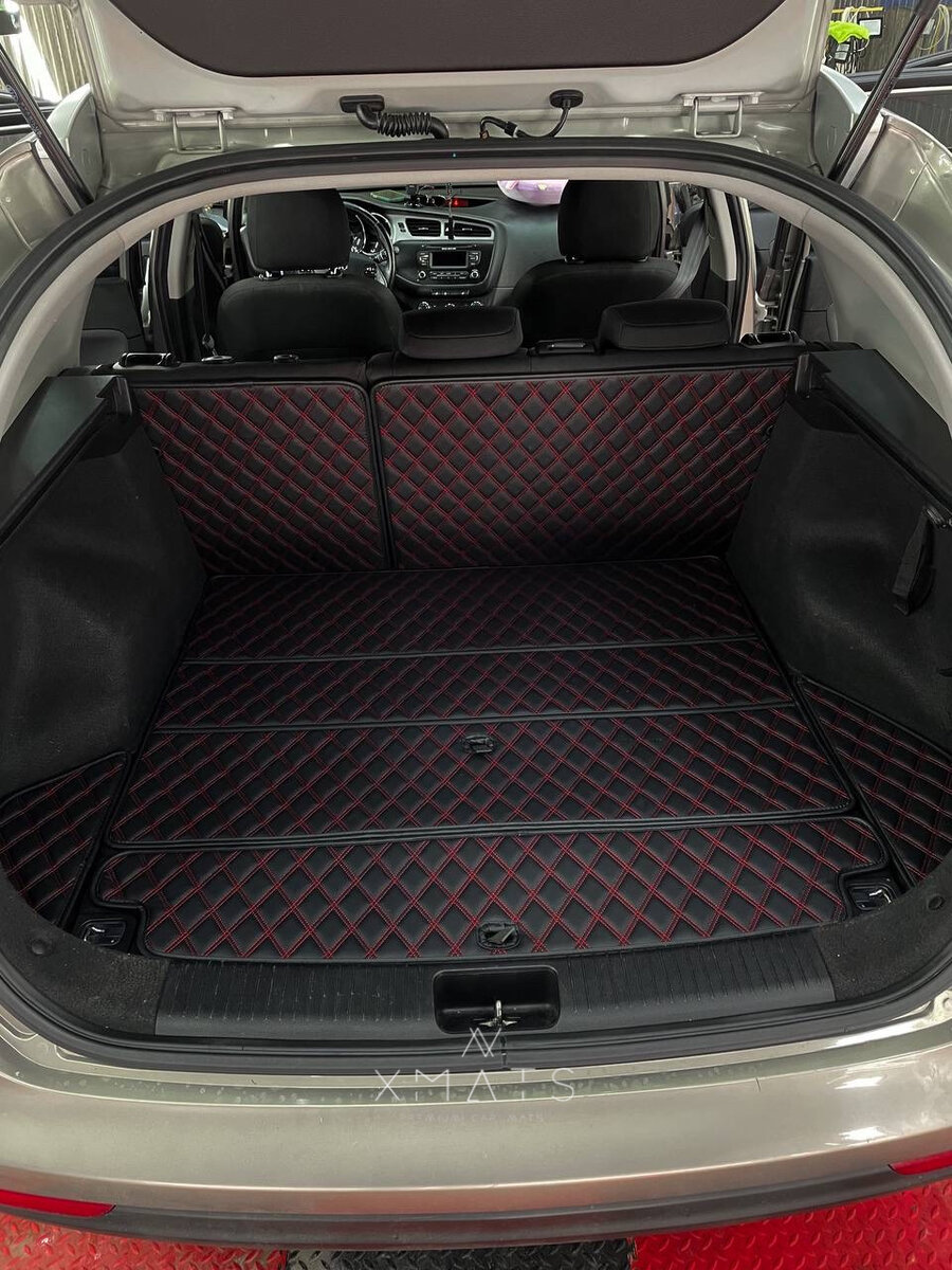 3D коврики из экокожи на KIA Ceed JD Универсал