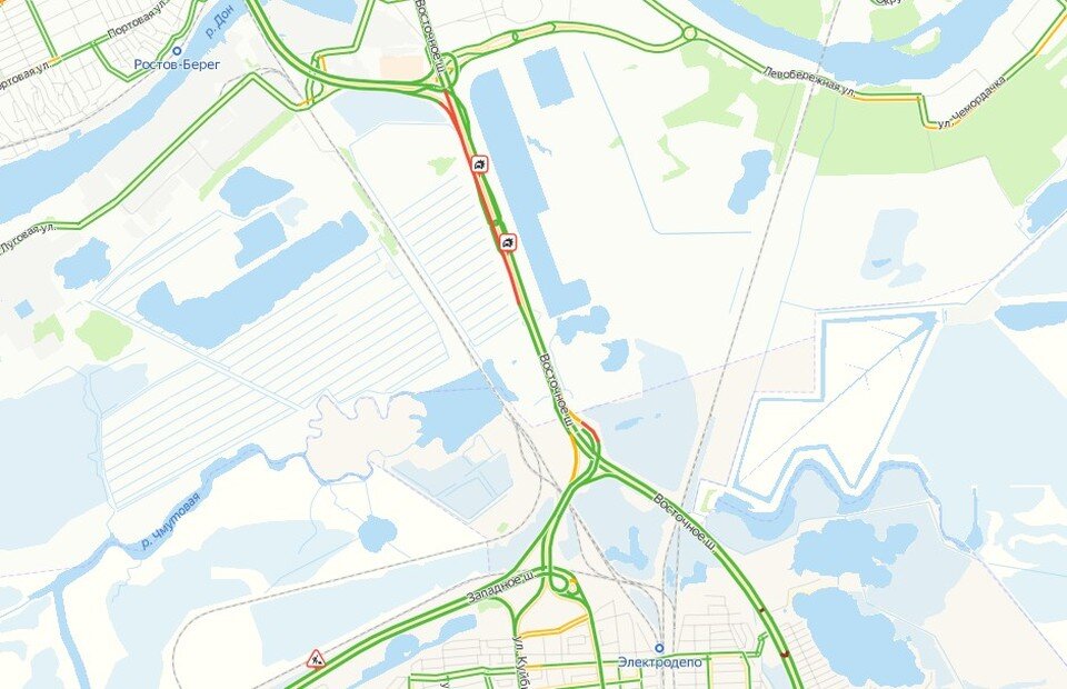     Восточное шоссе. Фото: yandex.ru/maps.