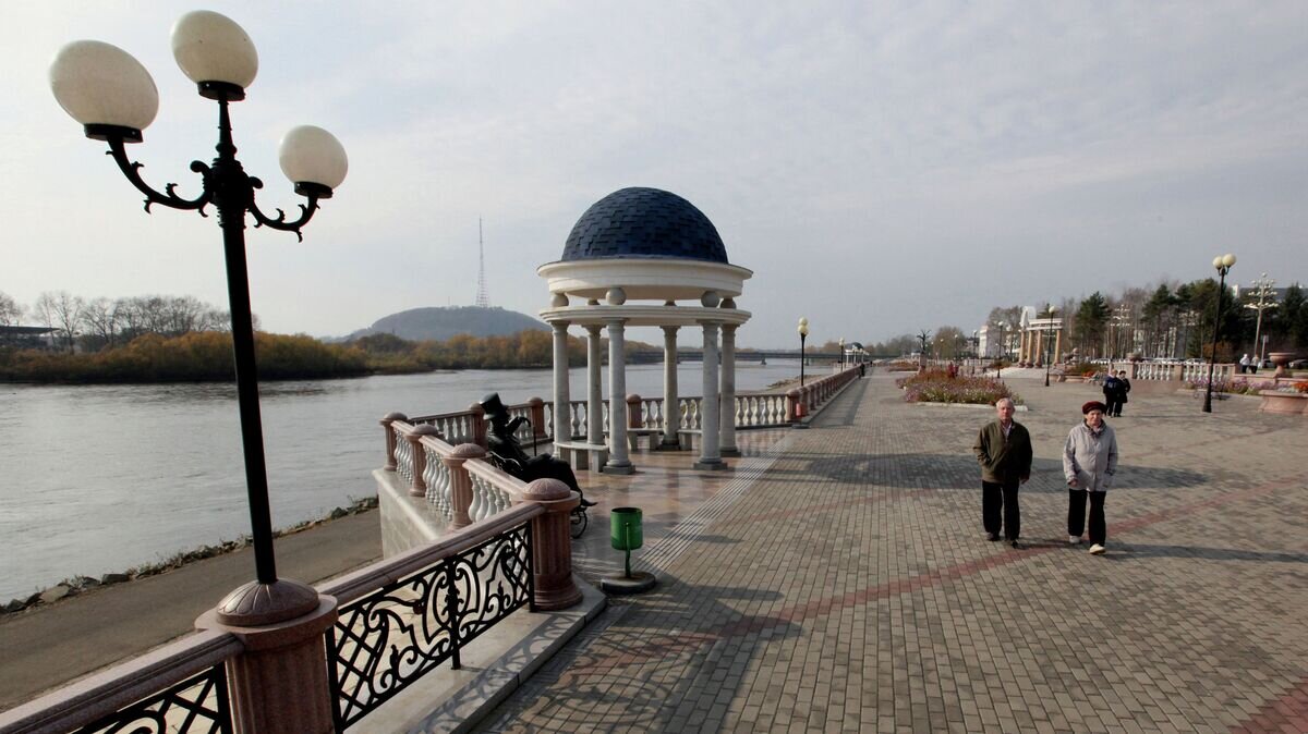    Города России. Биробиджан© РИА Новости / Виталий Аньков