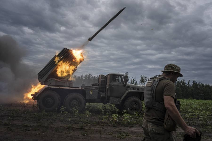 Позиции украинских военных в Харьковской области - Фото: AP/TASS