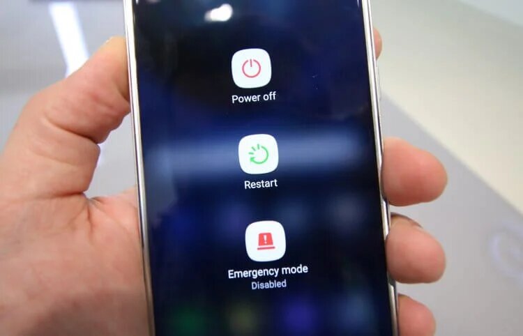 Перезагрузка телефона