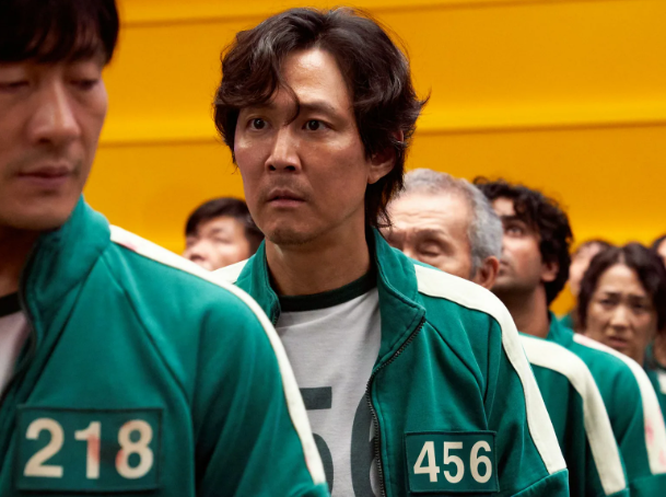 Кадр из дорамы "Игра в кальмара"