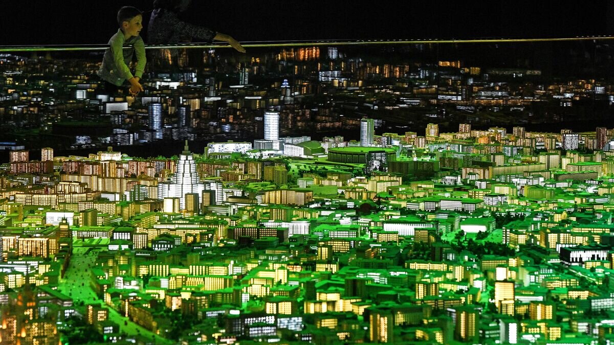    Макет Москвы на ВДНХ© РИА Новости / Григорий Сысоев