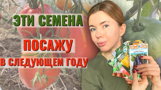 ПРОВЕРЕННЫЕ СЕМЕНА И НОВИНКИ ДЛЯ СЛЕДУЮЩЕГО СЕЗОНА. Сорта, которые я буду повторять, и новые покупки