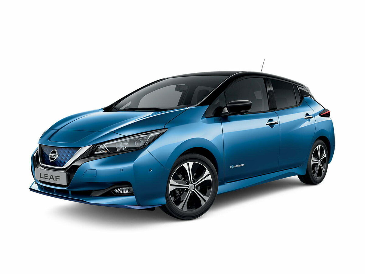 Nissan Leaf - самый массовый электромобиль в России на сегодняшний день (фото с сайта https://leaseroute.nl)