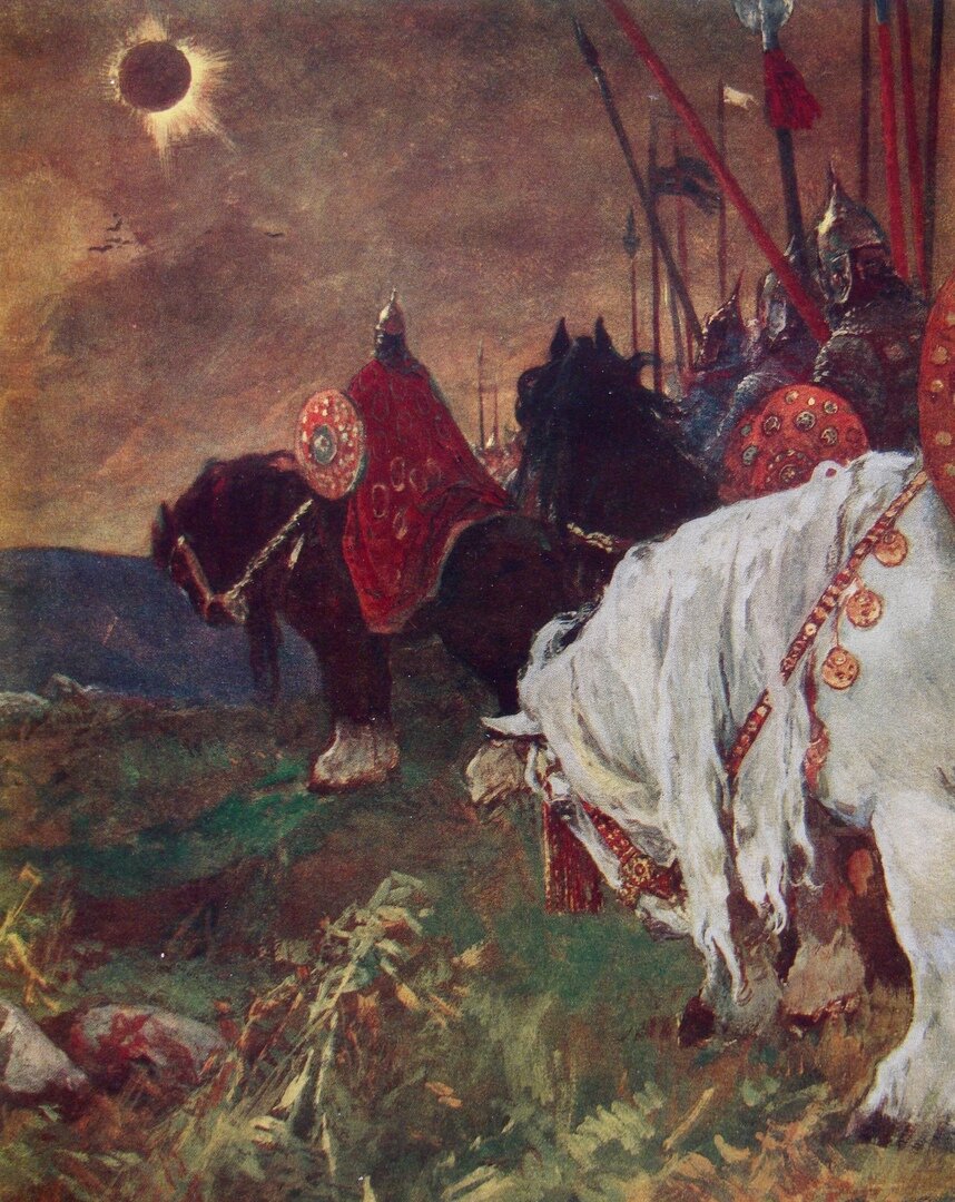 Рерих поход игоря картина. Васнецов слово о полку игореве иллюстрации. Слово о полку игореве в живописи. Слово о полку игореве миниатюры палеха. Триптих слово о полку игореве.