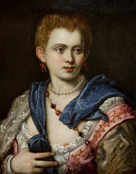 Венецианская куртизанка Вероника Франко (1546 - 1591 годы) 