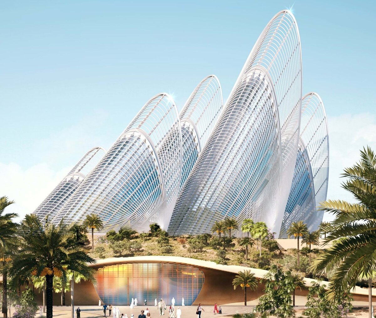 Zayed National Museum. Проект. (фото с сайта бюро «Foster+Partners»)