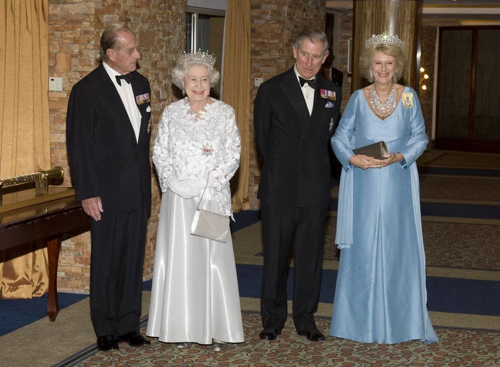 Камилла в тиаре и колье Greville. Фото / Getty Images
