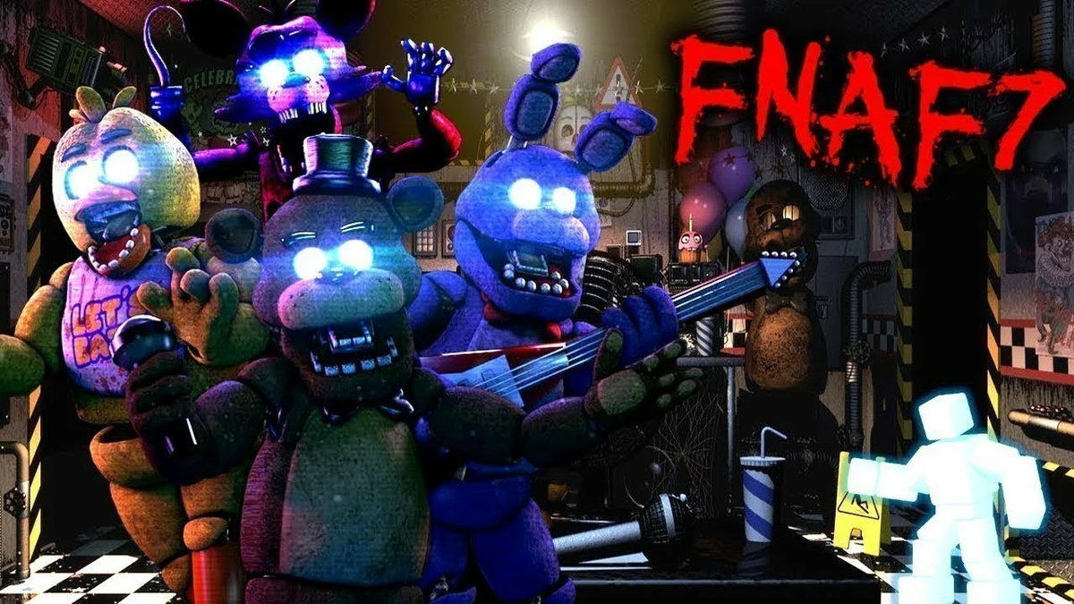 Сюжет игры five nights at freddy. ФНАФ 7. Фредди ФНАФ 7. ФНАФ 7 АНИМАТРОНИКИ. АНИМАТРОНИКИ ФНАФ 7 игра.