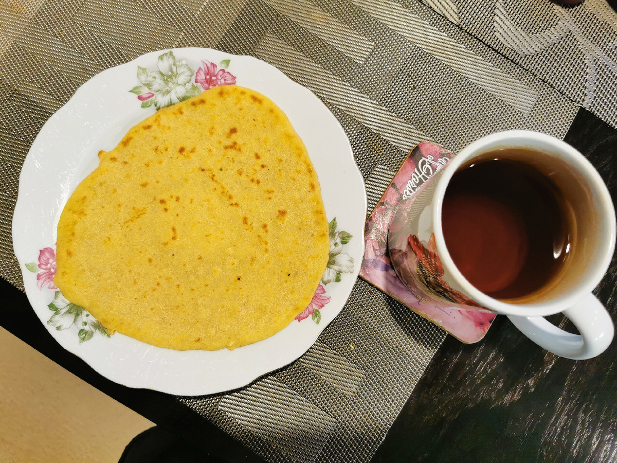 Такой золотистый треугольничек