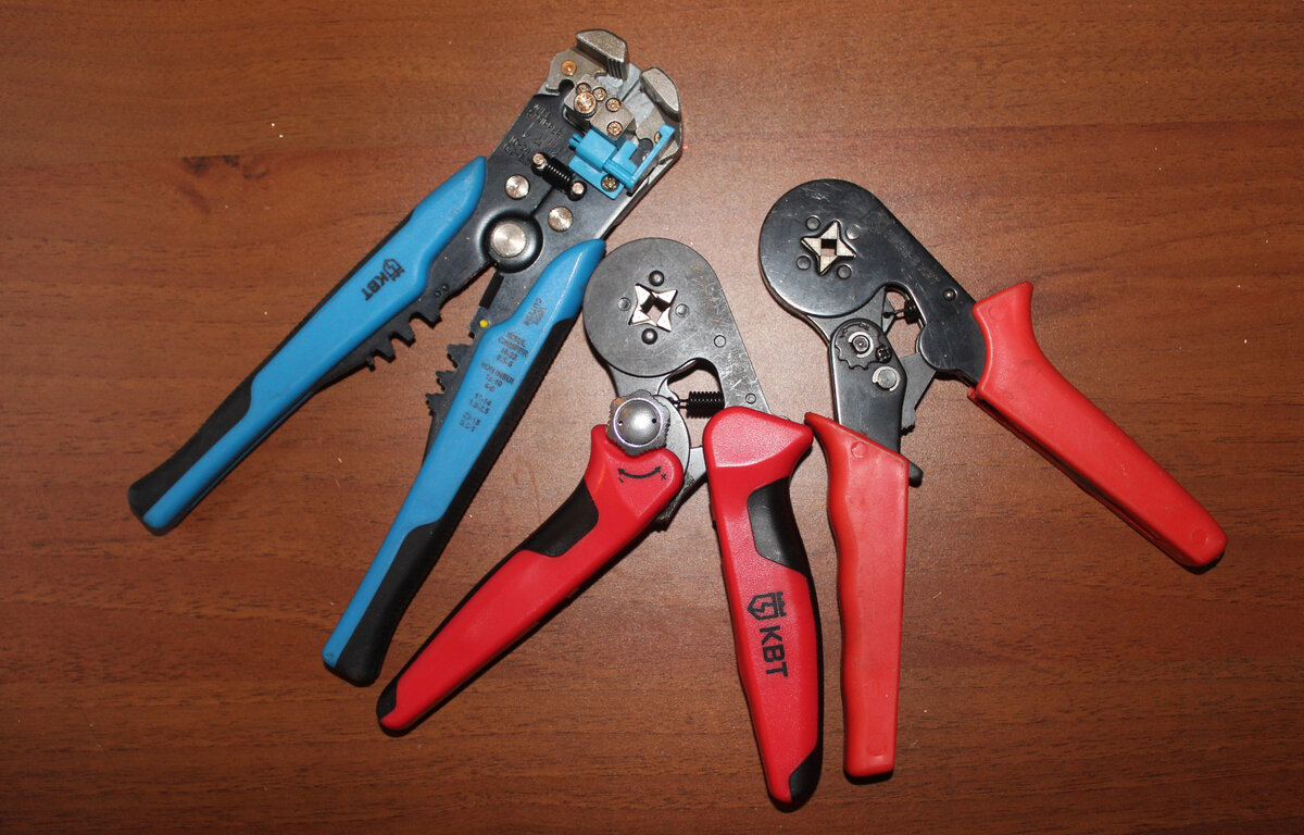 Стриппер и обжимной инструмент