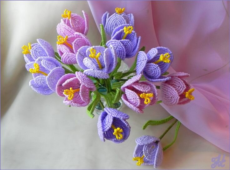 Работа с бисером, только для ловких пальчиков (фото из интернета) 