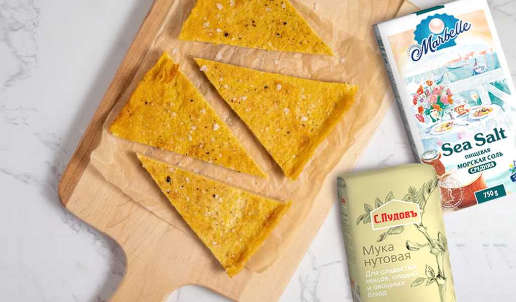 Фарината или лигурийский блин из нутовой муки в духовке | С.Пудовъ. С ...