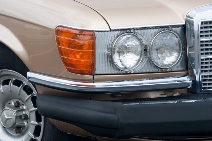 Чумовой Mercedes-Benz 450 SEL 6.9! (W116), 1979 год.