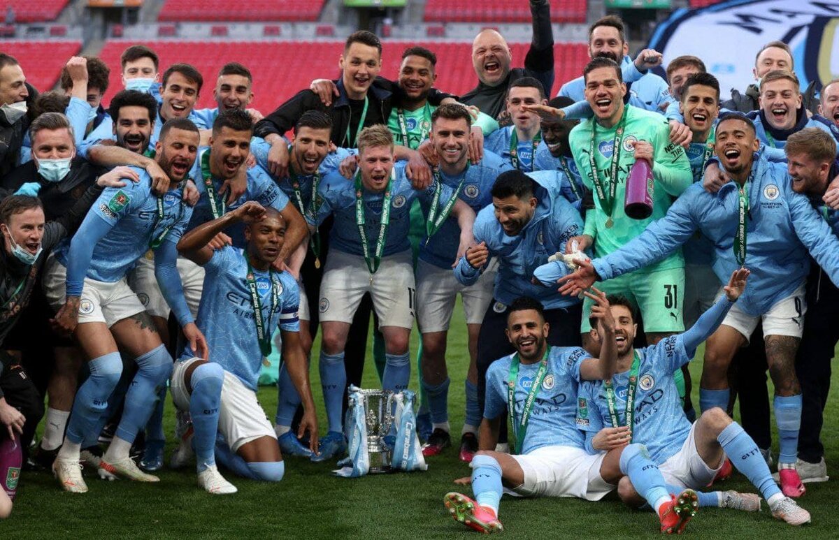 Победа Манчестера Сити в кубке Англии!!!