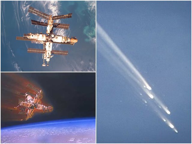 Падение станции Мир