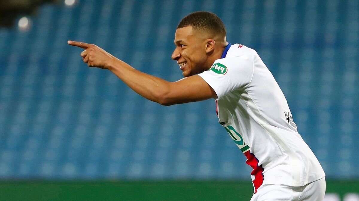 на фото: Kylian Mbappe