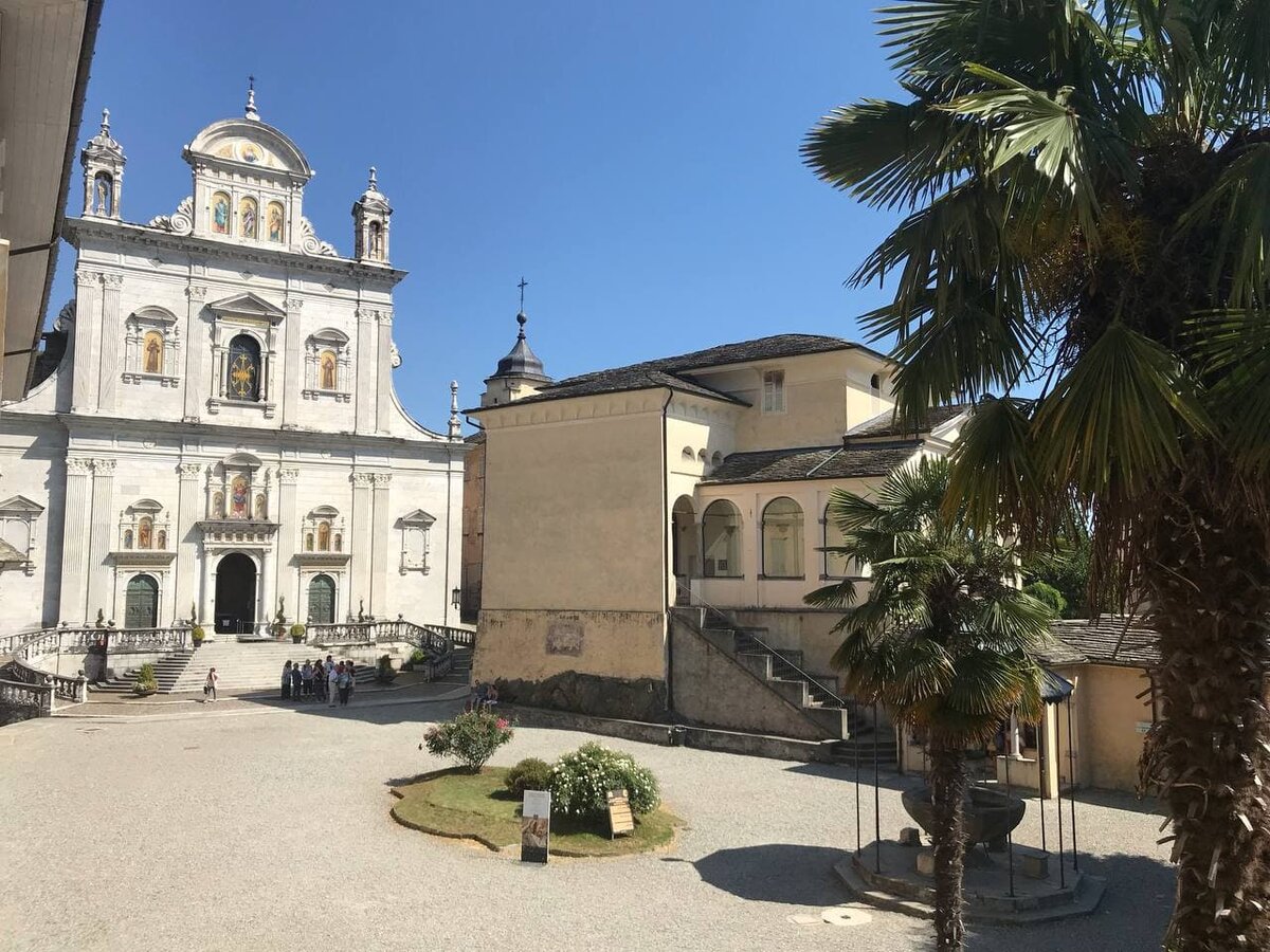 Piazzetta della Basilica. Площадь с главной базиликой. Фотография из личного архива.