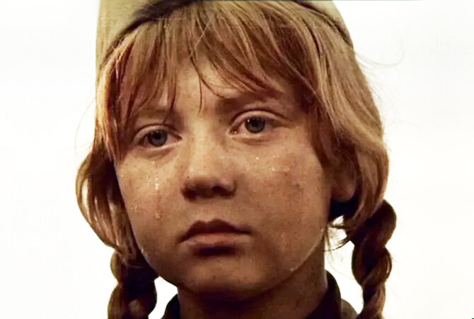 Татьяна Божок в фильме "Они сражались за Родину", 1975 год