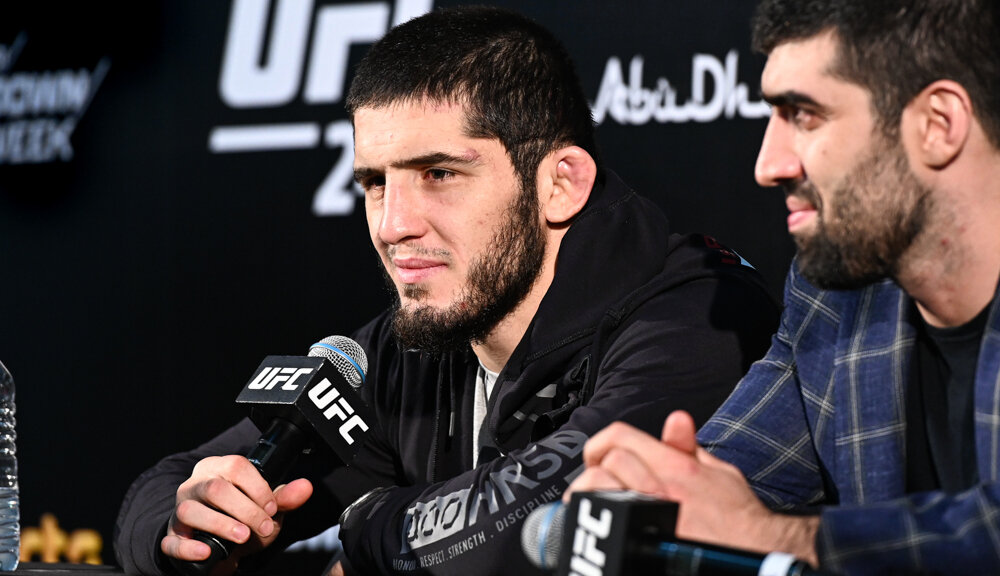 Интервью Ислама Махачева