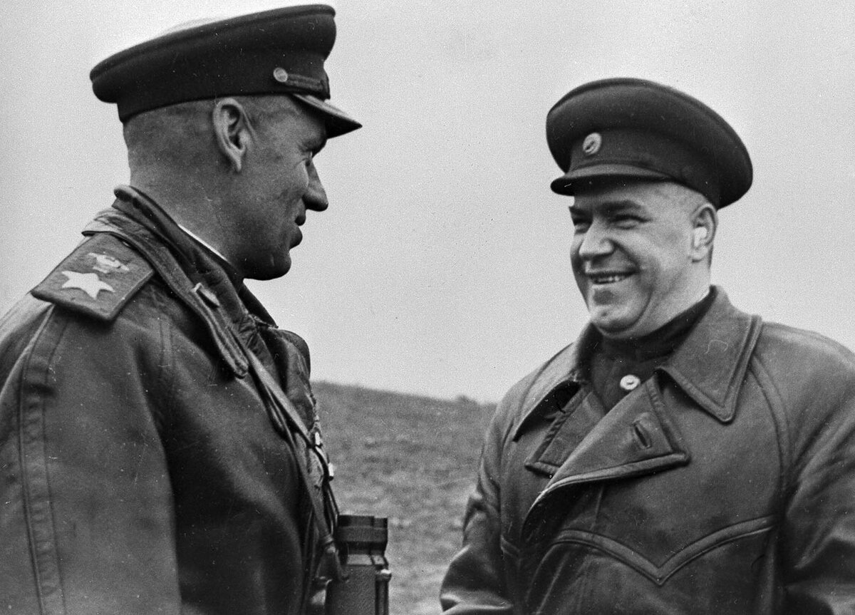 Маршал Жуков 1941. Командующий 1 украинским фронтом в берлинской