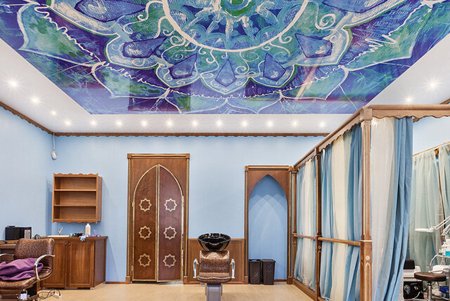 Фантазируйте и не ограничивайтесь стандартными решениями – натяжные потолки с фотопечатью станут главной деталью интерьера!