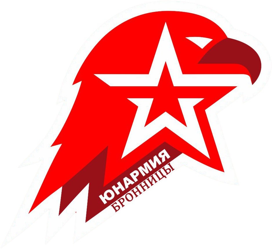 Эмблема Юнармейского отделения г. о. Бронницы 