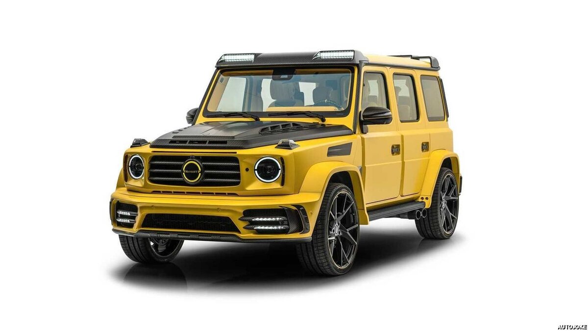 Этот Mercedes-AMG G63 от Mansory-это полностью банан | AUTOJOKE | Дзен