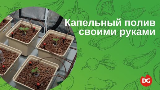 Как собрать капельный полив под любую конфигурацию грядок.