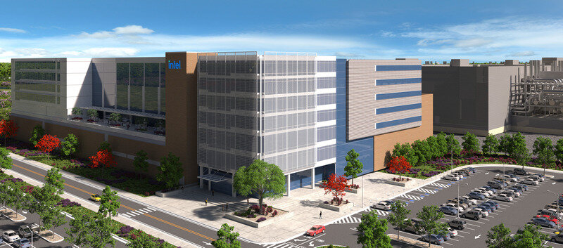 Проект фабрики Intel в Огайо. Источник - intel.com