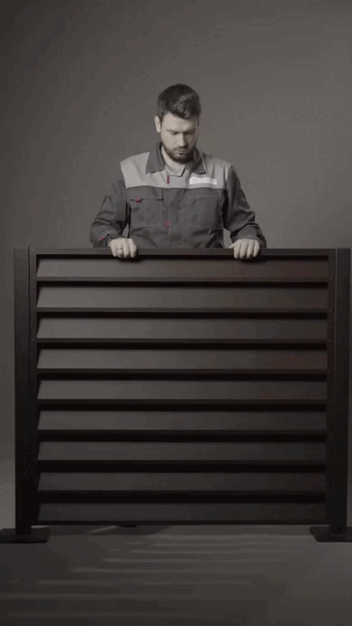 Секция из профилей от Завода "Новый Дом"