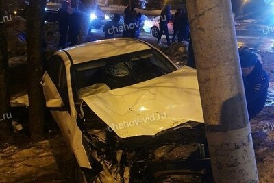    ДТП в подмосковном Чехове ©Страница "Чехов Вид" во Вконтакте