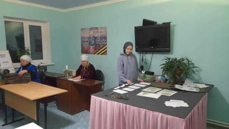    При Орской соборной мечети открылся швейный цех в поддержку участников СВО Кристина Просвиркина