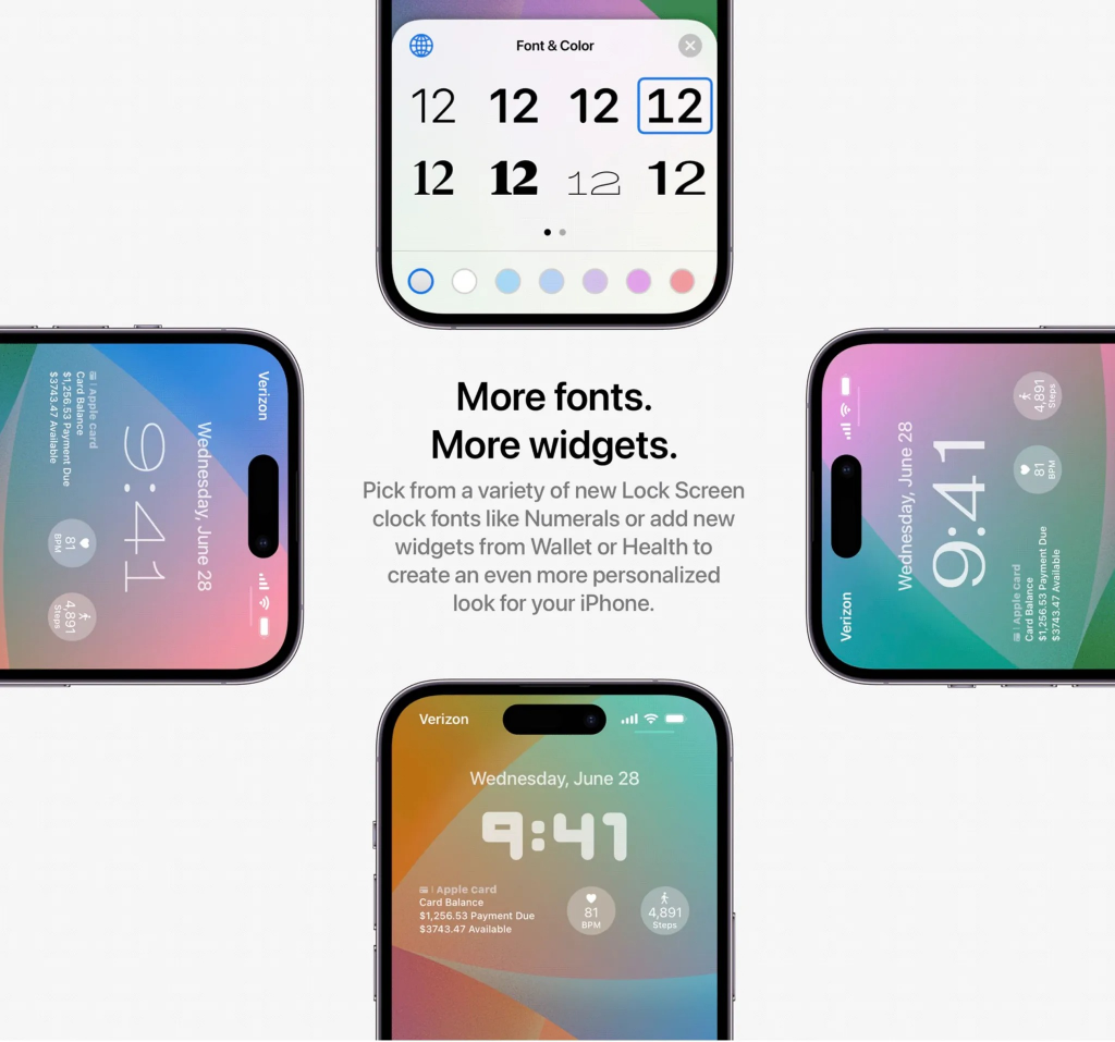    Концепт iOS 17
