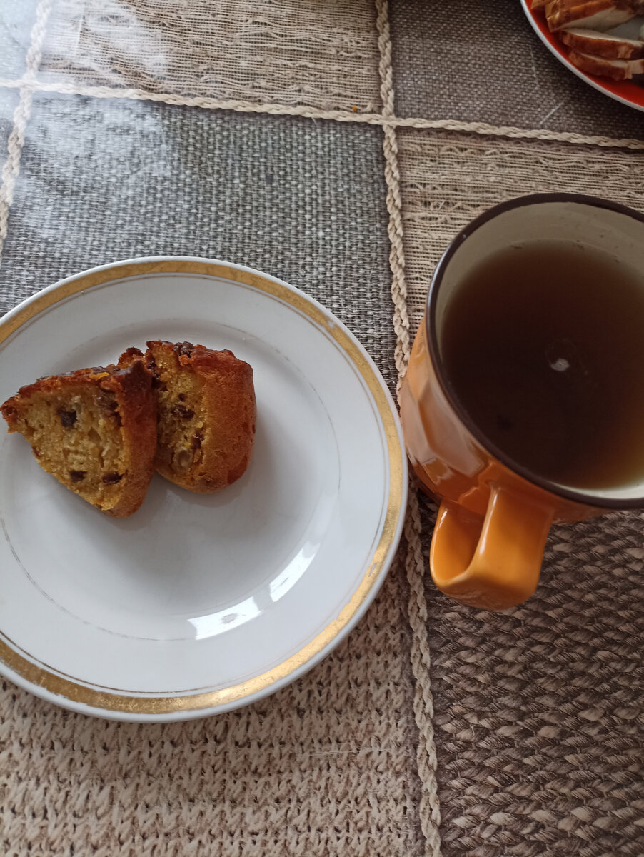 Морковный кекс. 