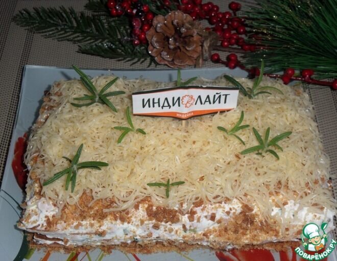 Пирог с курицей и грибами 400г