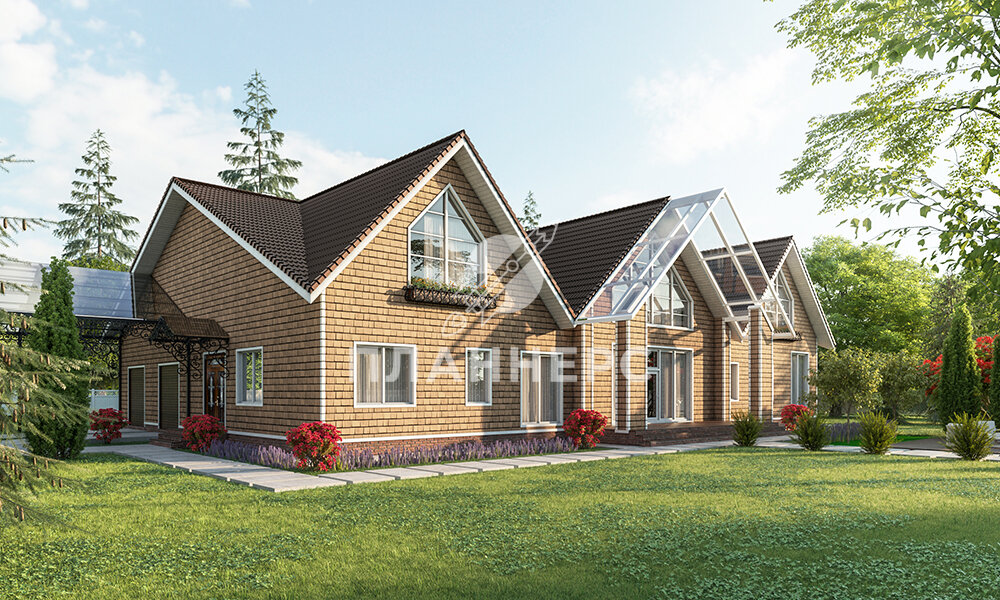 Общий вид дома 