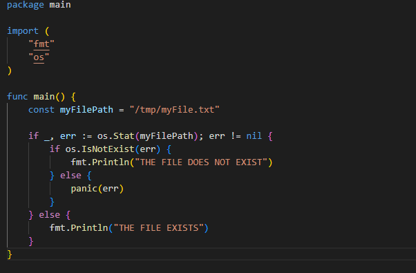 Как проверить, существует ли файл с помощью Golang | Golang-news | Дзен