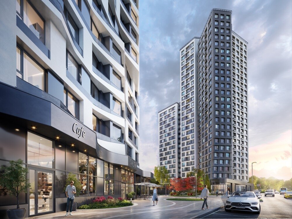 Визуализация: пресс-служба Донстрой. Квартал «Вдохновение» в жилом комплексе «Символ» 