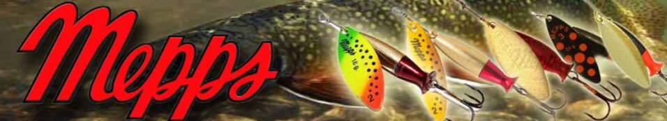 Всем знакомый логотип фирмы #Mepps 